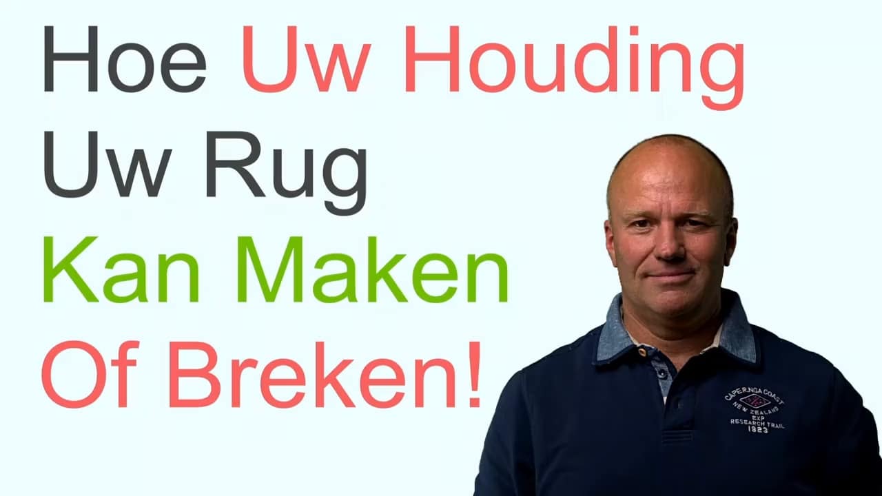 Hoe uw houding uw rug kan maken of breken