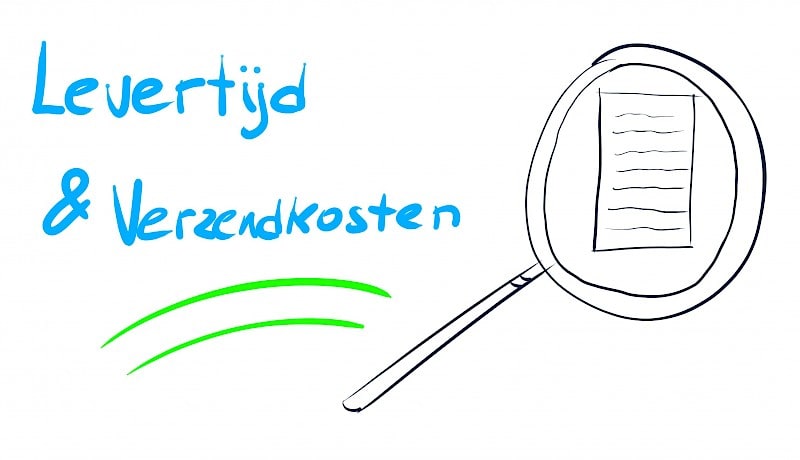 Levertijd En Verzendkosten Rugpijnweg